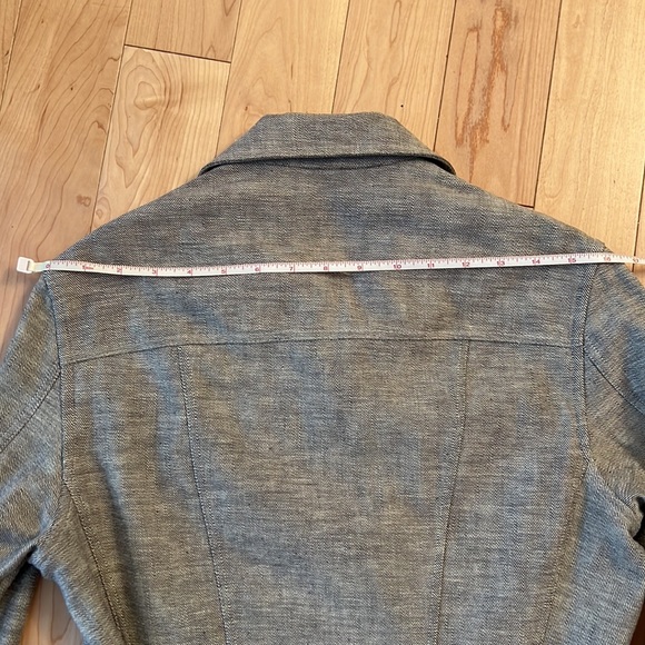 Christian Dior Boutique Paris Grey Denim Jacket Size Small - Picture 10 of 13